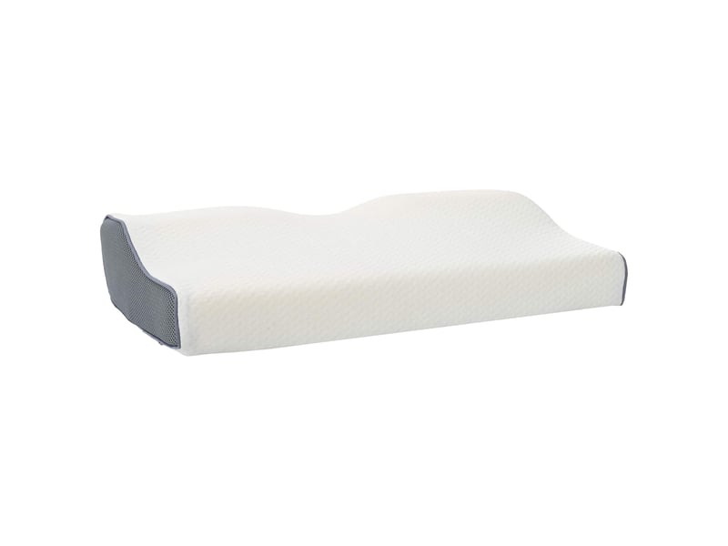  Oreiller, coussin cervical blanc mousse à mémoire de forme cf51352  - Conforama C