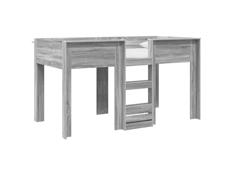  Lit superposé pour enfants - lit jeune gris sonoma 100 x 200 cm  - Conforama A