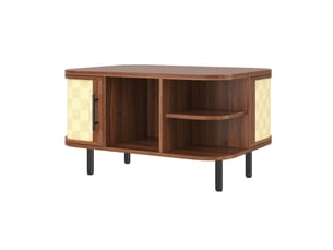 Table basse  coloris bois foncé <strong></strong> <strong></strong>