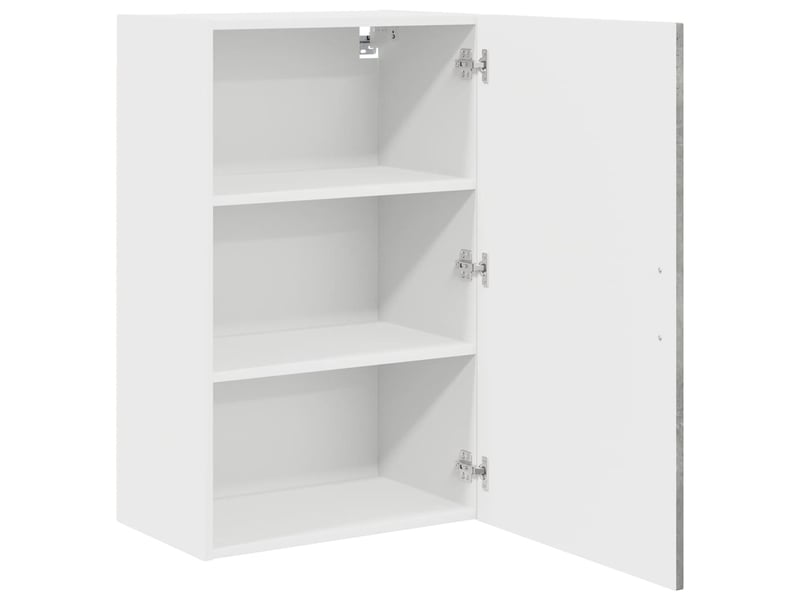  Meuble mural de cuisine | armoire de cuisine gris béton 50x31x80cm  - Conforama E