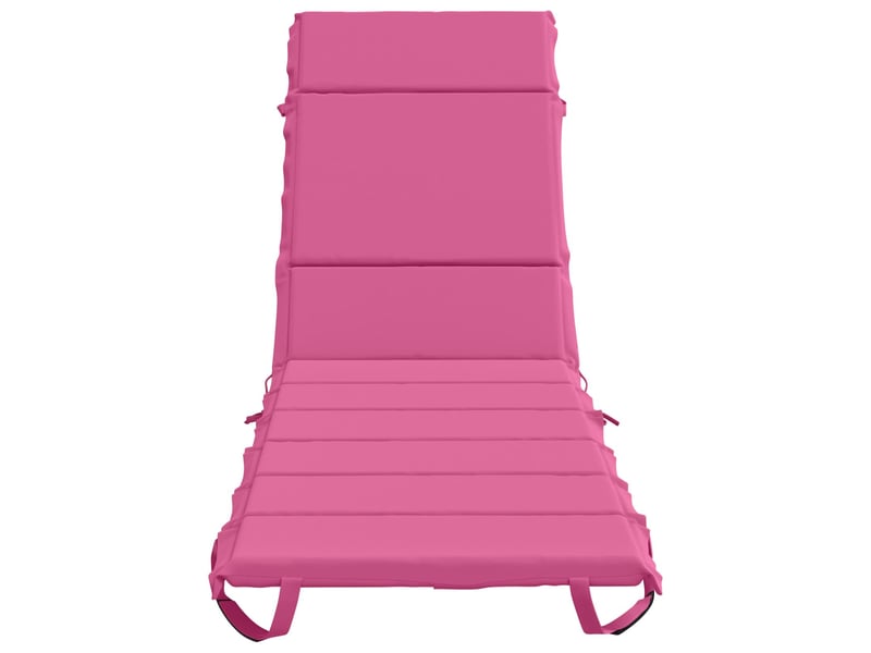  Coussin de transat, coussin pour bain de soleil gemert 100 % polyester rose 200 x 60 x 3 cm cf56184  - Conforama D