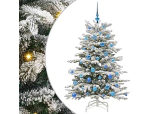 Sapin de noël - arbre de noël artificiel à branches articulées blanc 150 cm
