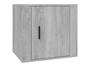 Table de chevet chanmbre, table d'appoint sonoma gris 50x39x47 cm
