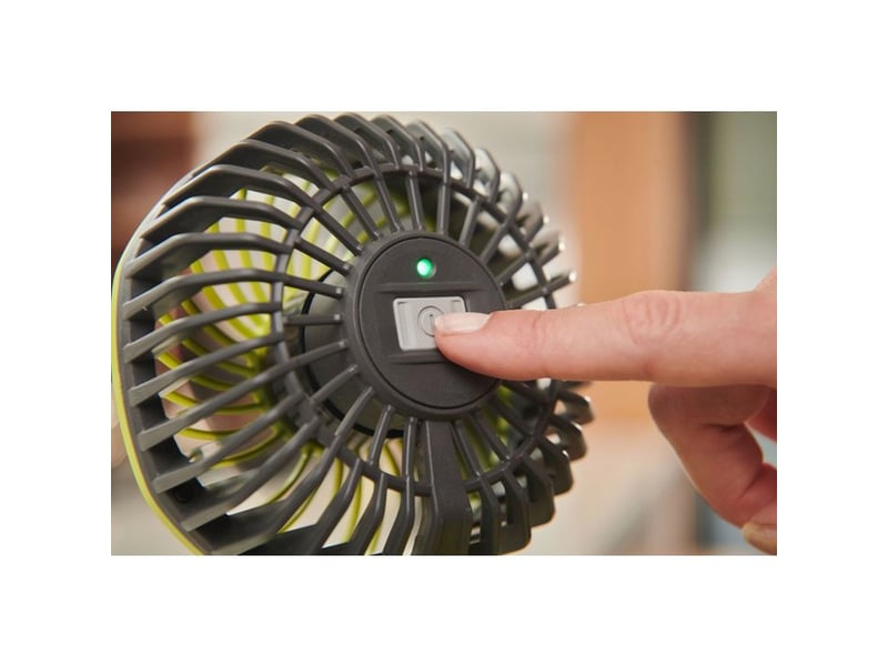  Ventilateur a pince orientable 4v usb lithium rcf4-0 tete 325° inclinaison 180° 2 vitesses 39 db RCF4-0 - Conforama D