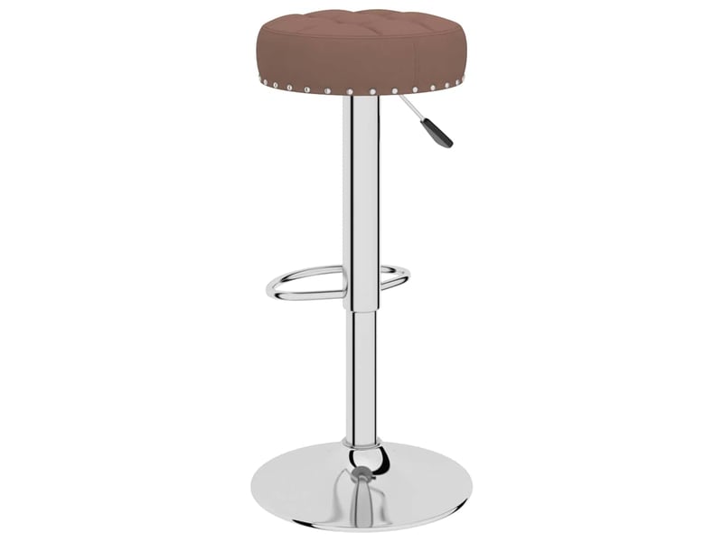  Lot de 2 tabouret de bar, chaise de bar marron tissu shl86495  - Conforama E