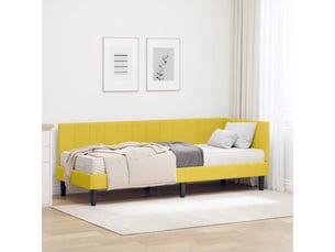Lit simple 80x200 cm    coloris jaune