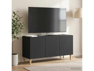 Meuble tv coloris noir 99 cm <strong></strong>  <strong></strong>