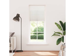 Store plissé, store de fenêtre 90x200 cm blanc cf46674