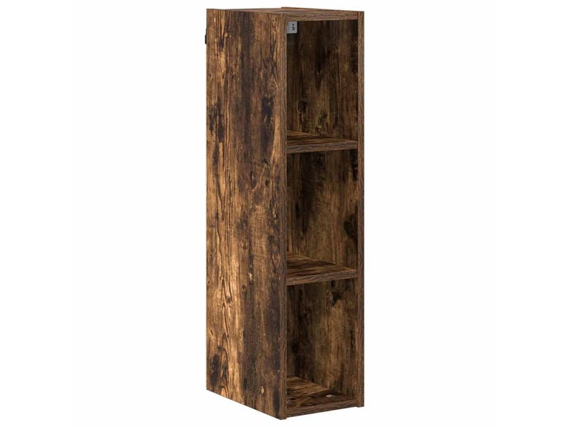  Meuble de rangement cuisine, armoire suspendue chêne fumé 20x29,5x80cm  - Conforama A