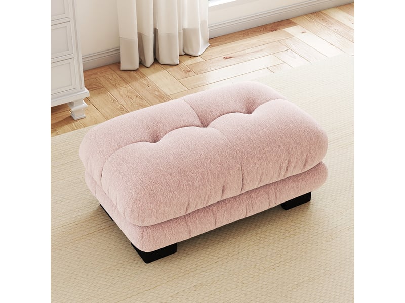 Pouf paris - rosa SF20250027009 - Conforama C