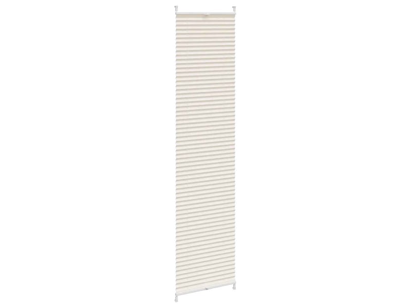 Store plissé, store de fenêtre 40x200 cm crème cf46642 - Conforama C