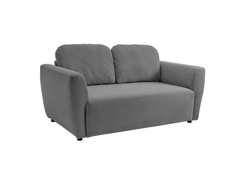  Canape droit fixe gris 2 places  - Conforama B