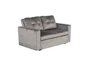 Canapé droit fixe <strong>MEUBLORAMA</strong> <strong></strong> 2 places Velours gris