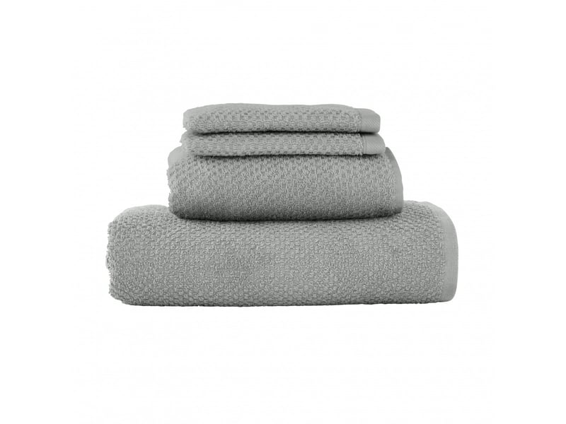 Lot 2 serviettes de bain et 2 gants de toilette - Conforama A