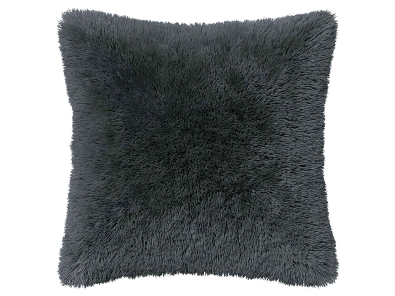  Lot de 12 housses de coussin heerlen anthracite 40 x 40 cm cf49028  - Conforama C