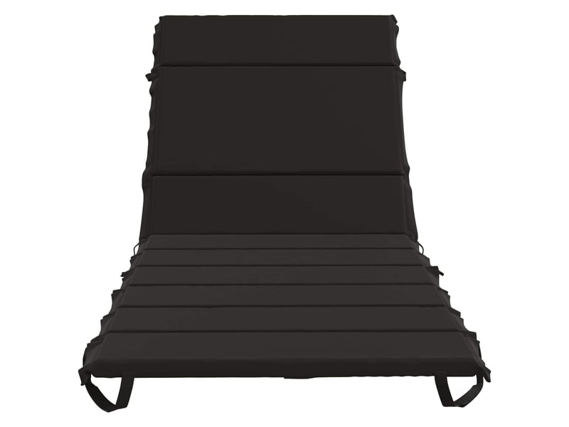  Coussin de transat, coussin pour bain de soleil gemert 100 % polyester noir 200 x 80 x 3 cm cf56179  - Conforama D