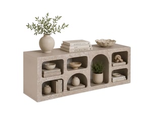 Buffet    DMORA Arsenio - 160 cm coloris beige 