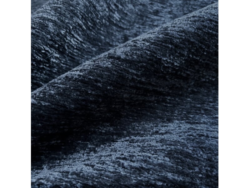  Canapé d’angle fixe 5 places en tissu bleu, 400 x 200 cm, sans montage, confort compressé pour grand salon  - Conforama D