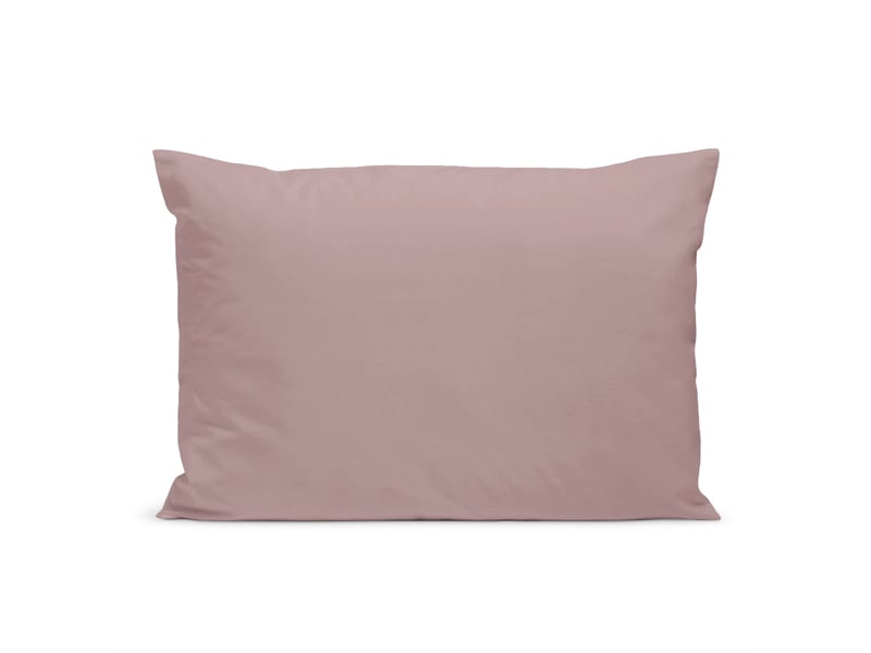  Taie d'oreiller unie 50x75cm percale lilas Fabriqué en France - Conforama A