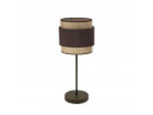 Lampe à poser fabrilamp kandy naturelmarron 1 x e14 45 x 18 x 18 cm