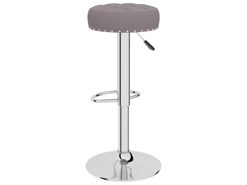  Lot de 2 tabouret de bar, chaise de bar taupe tissu shl62292  - Conforama E