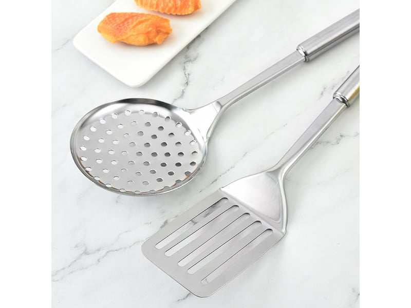  Ustensile de cuisine en acier inoxydable 11 pièces  - Conforama C