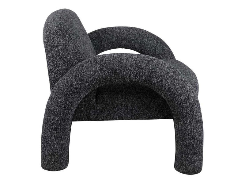  Fauteuil en polyester brazo noir  - Conforama B