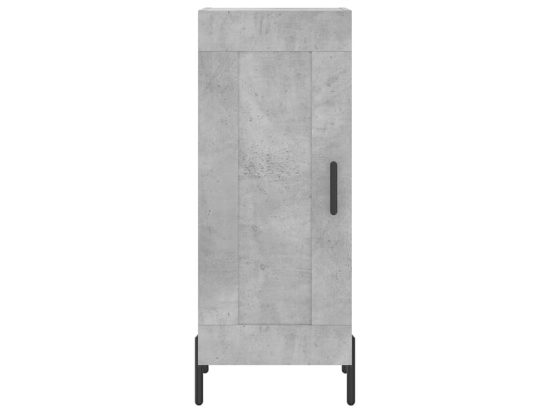  Buffet - bahut - meuble de rangement gris béton 34,5x34x90 cm bois d'ingénierie  - Conforama E