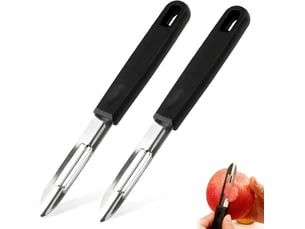 2 pièces éplucheur en acier inoxydable, éplucheur universel pour légumes, pour éplucher pommes de terre, carottes,légumes et fruits