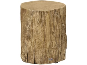 Table basse rond(e) coloris naturel FLORAGRACE  - 37 cmx37 cm
