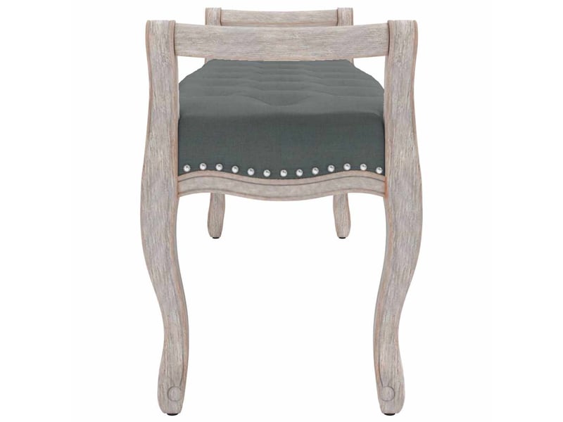  Banc chambre, banc de lit gris foncé 110x45x60 cm tissu  - Conforama D