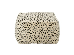 Pouf / repose pied PARIS PRIX blanc
