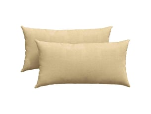 Lot de 2 coussins de canapé, coussins décoratifs vert gris 80 x 40 cm cf59207