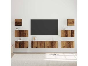 Meuble tv coloris marron 80 cm <strong></strong>  <strong></strong>