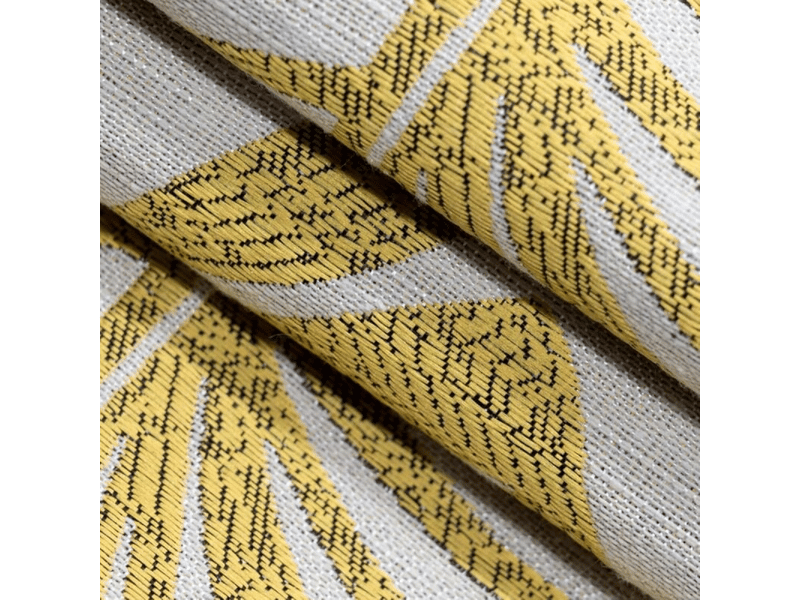 Housse de coussin - 1 pc de housse de coussin 45 x 45 cm, taie d'oreiller de canapé en lin décorative, pas de coussin, convient au bureau de chambre à coucher de salon, jaune  - Conforama C