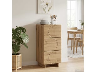 Buffet    <strong></strong> <strong></strong> - 33.5 cm coloris bois clair 