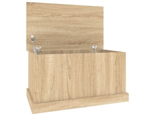 Coffre de rangement, boîte de rangement chêne sonoma 70x40x38 cm bois d'ingénierie