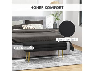 Banc  coloris noir <strong></strong> <strong></strong>