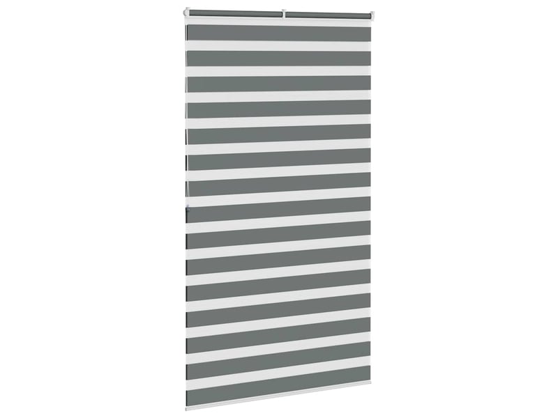  Store zèbre, store de fenêtre gris foncé largeur du tissu 125,9 cm polyester cf48560  - Conforama D