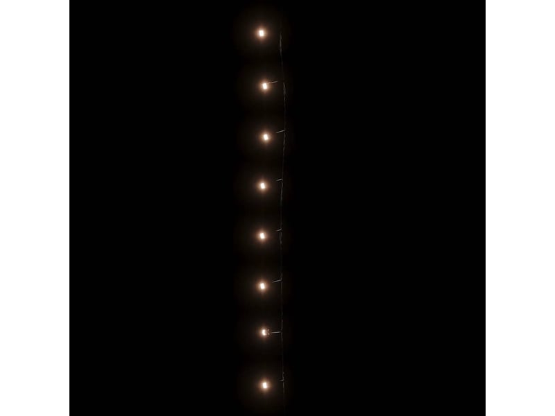 Guirlande lumineuse, éclairage de noël 400 led 40 m 8 effets lumineux blanc chaud cf62385 - Conforama D