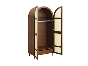 Armoire    1 tiroir(s) <strong></strong> <strong>OMNIGLINT TRADING LTD</strong> coloris bois foncé largeur 50 cm