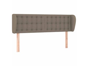 Tete de lit A poser largeur 147 cm   taupe