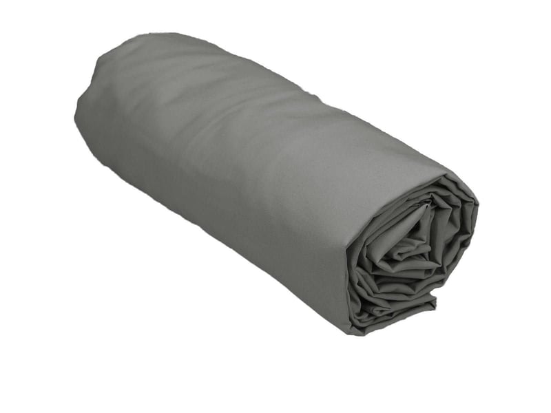  Drap-housse satin de coton versatin - blanc - 160x200 3LL14.120.1620.BL - Conforama C