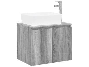 Ensemble de mobilier de salle de bain sonoma gris cf64706