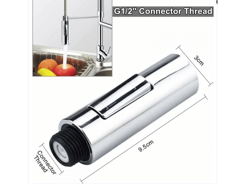  Tête de pulvérisation de robinet de cuisine extensible, colonne avec interrupteur 2 fonctions  - Conforama B