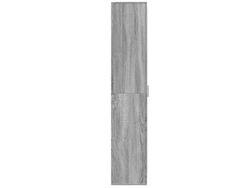  Buffet haut, meuble de rangement salon sonoma gris 70x35x180 cm bois d'ingénierie  - Conforama D