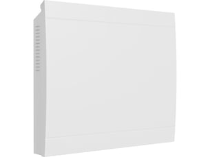 Voltman-radiateur fonte fontea connect wifi 1000w - façade acier - blanc - voltman
