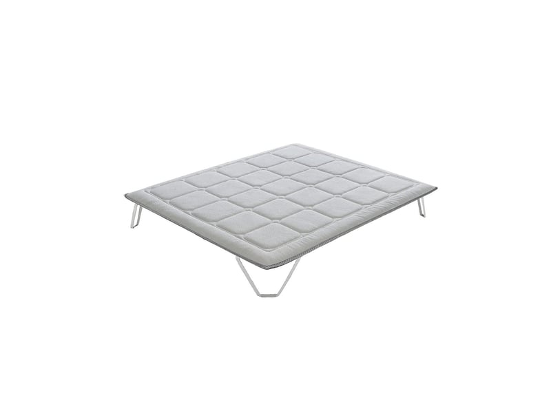  Surmatelas visco luxury royal - visco gel + supersoft 3 cm, 11 zones et valves d’aération 8435720059298 - Conforama A