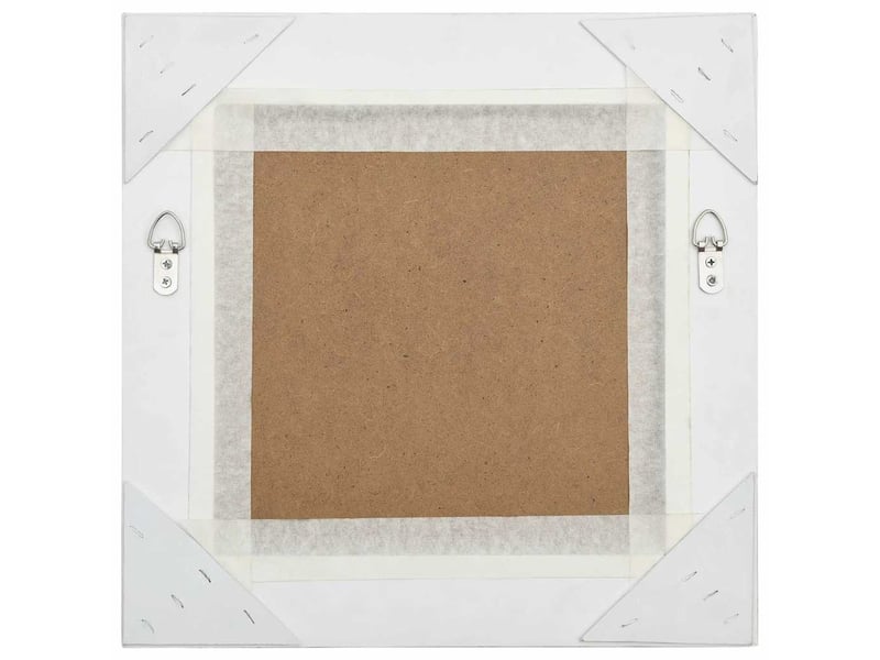  Miroir mural style baroque 40x40 cm argenté cf62878  - Conforama D
