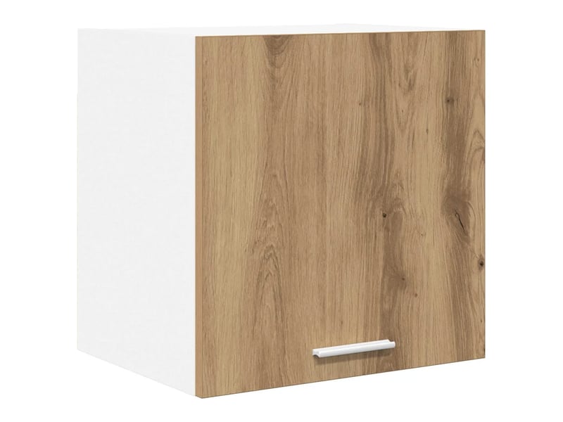 Lot de 2 armoires suspendues modernes avec grand espace de stockage 40 x 31 x 40 cm en bois d'ingénierie blanc 02_0053192  - Conforama B